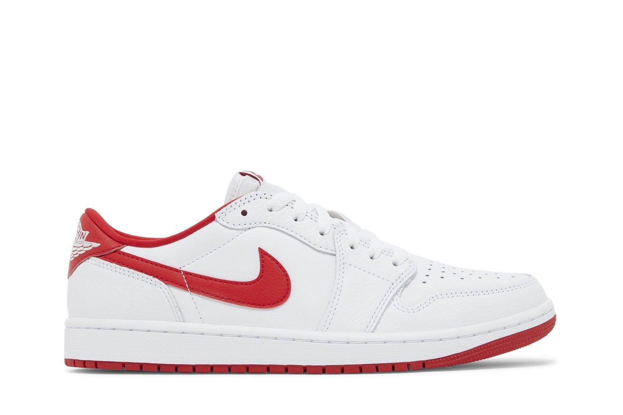 Jordan 1 Retro Low OG University Rouge Blanc