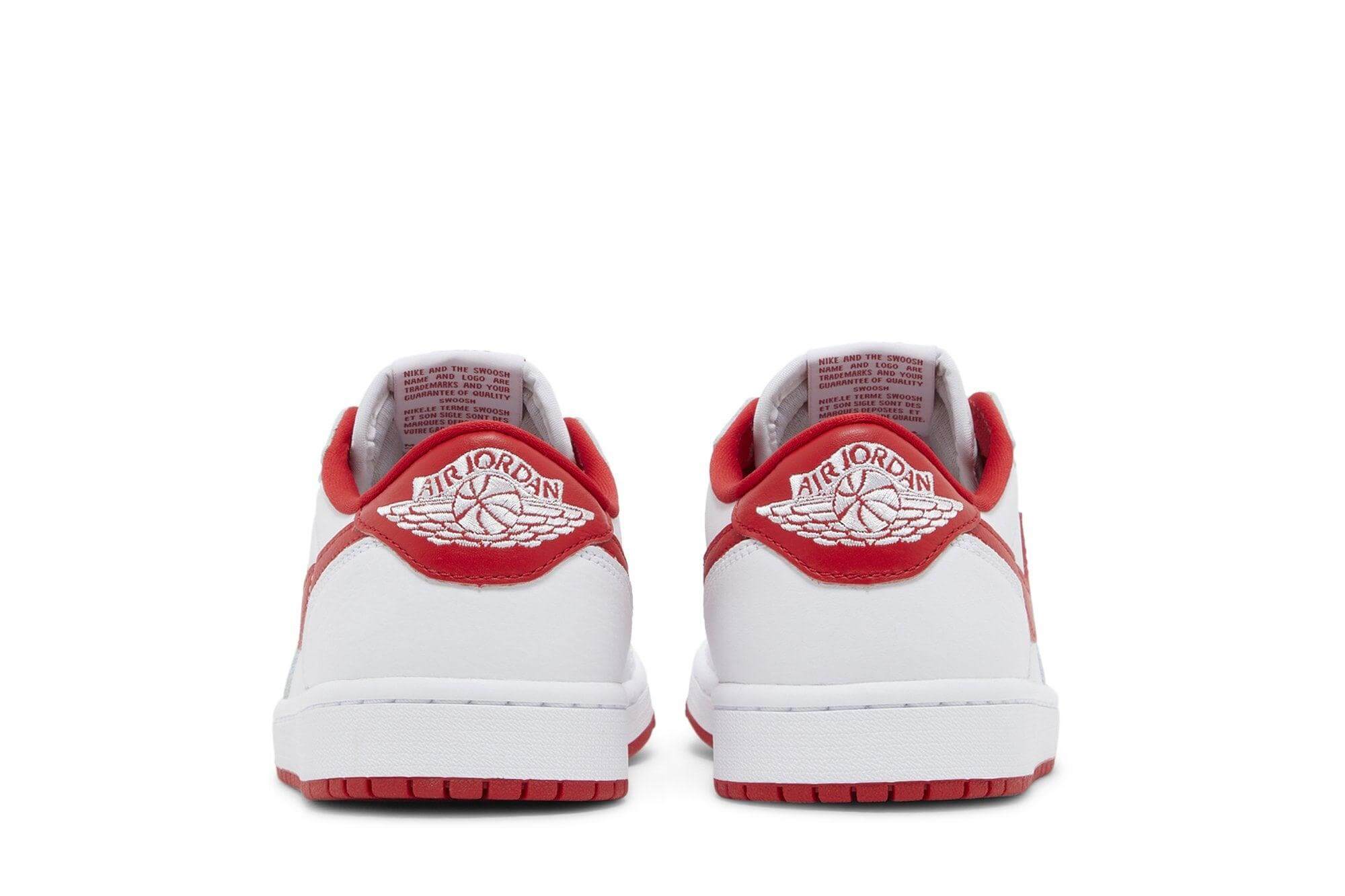 Jordan 1 Retro Low OG University Rouge Blanc