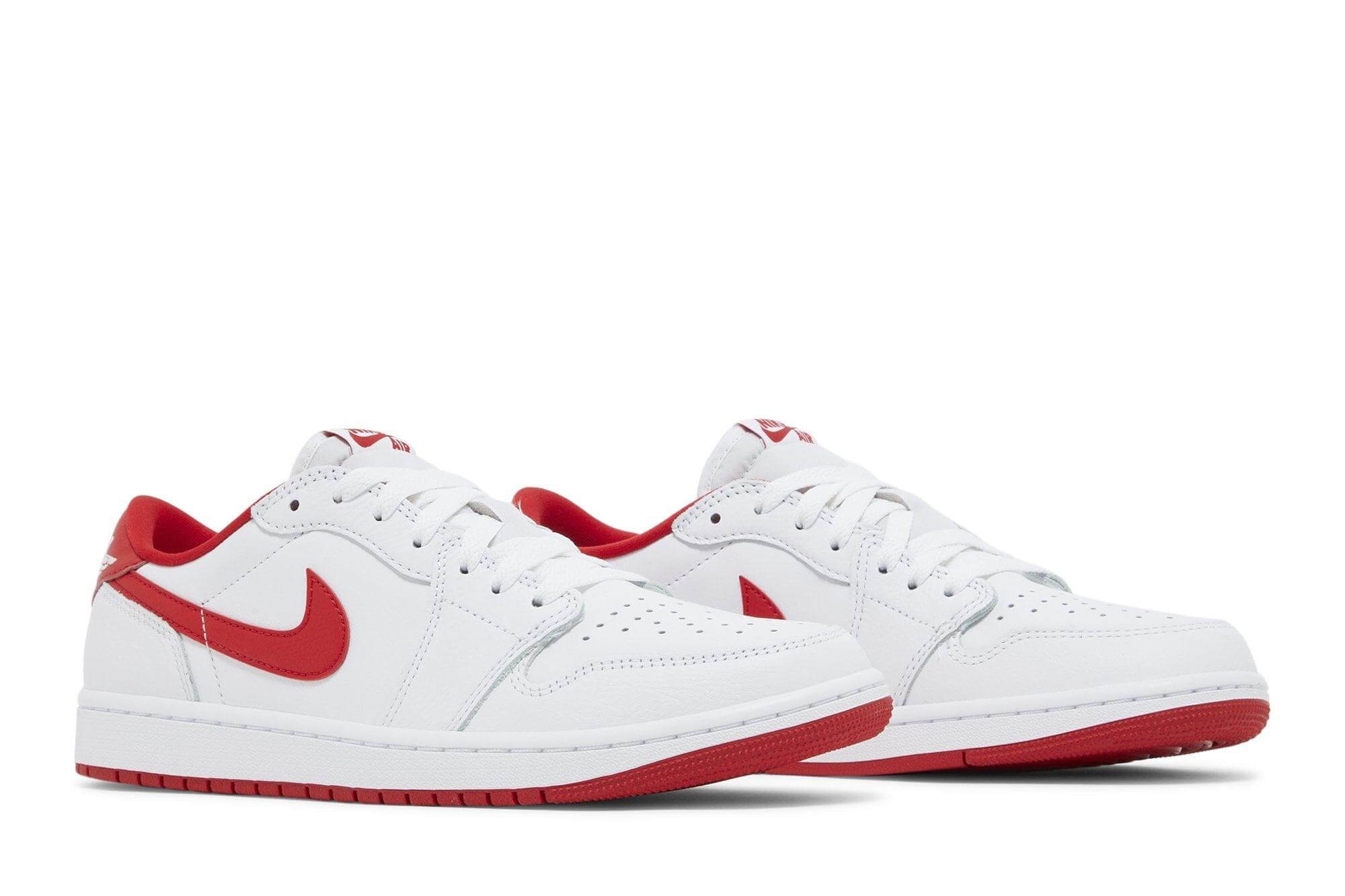 Jordan 1 Retro Low OG University Rouge Blanc