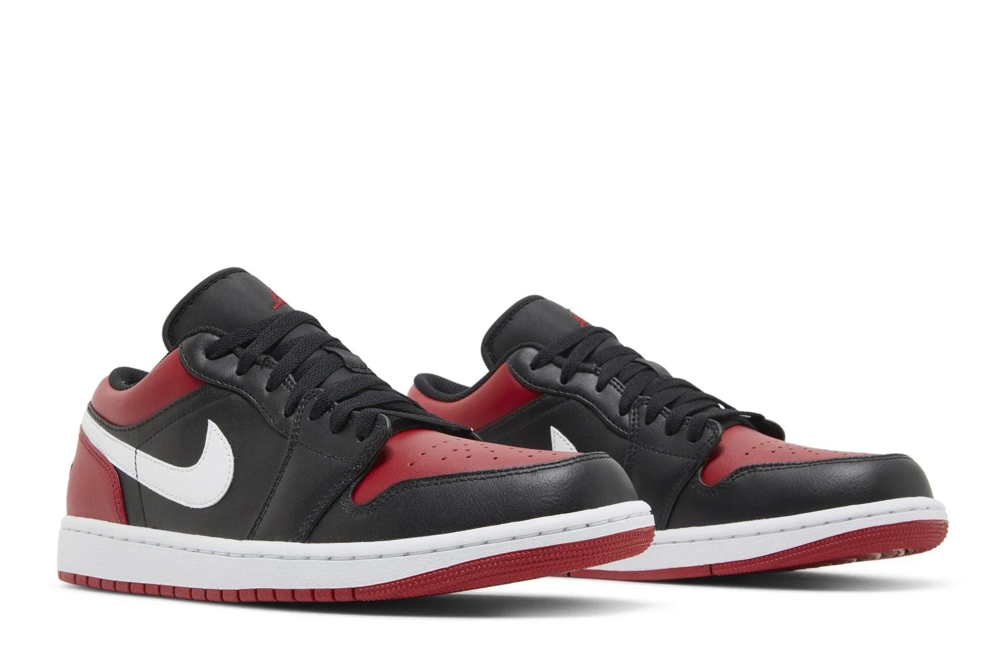 Air Jordan 1 Low Alternate Bred Toe Rouge