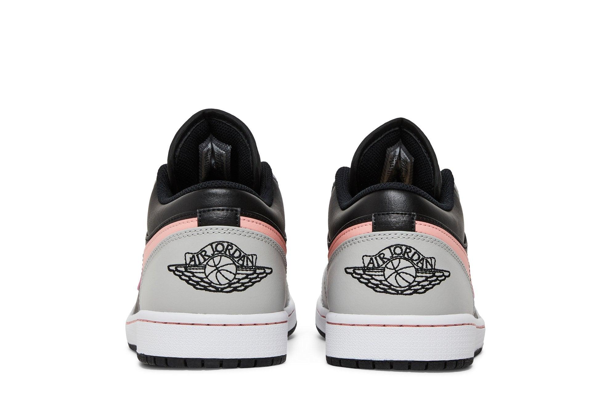Air Jordan 1 Low Noir Gris Rose