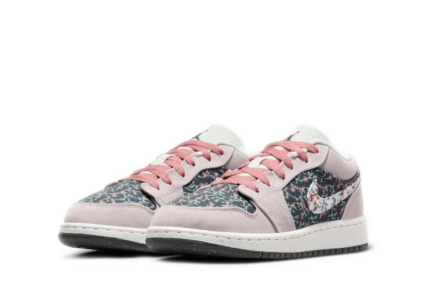 Air Jordan 1 Low « Floral Canvas » Rose
