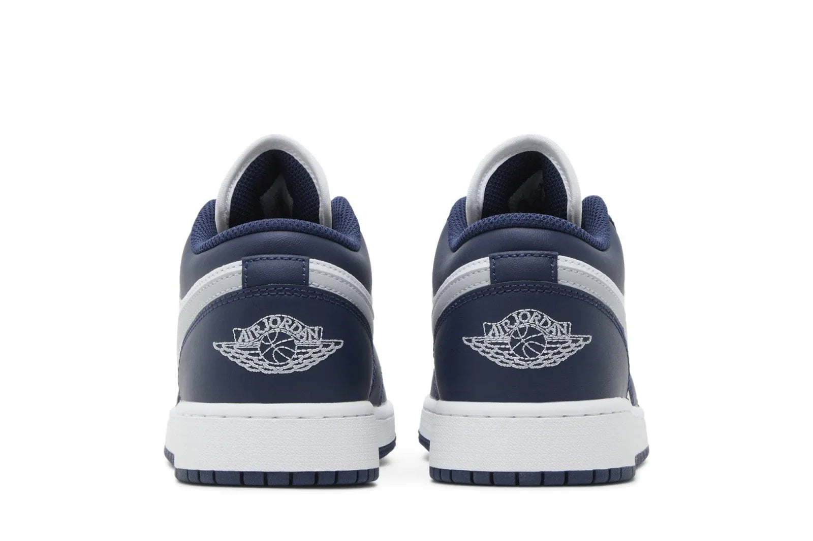 Air Jordan 1 Low Midnight Navy Gris Loup Bleu Marine
