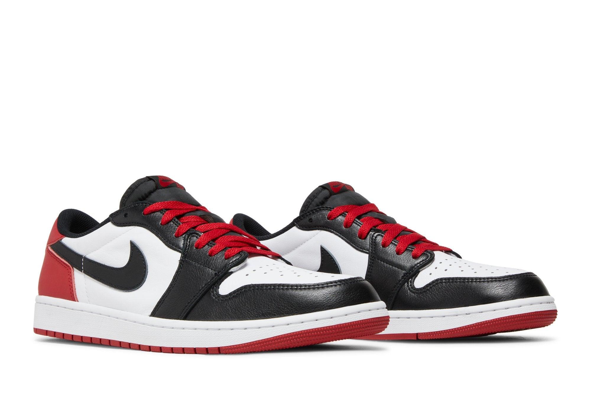 Air Jordan 1 Low OG Black Toe (2023) Rouge