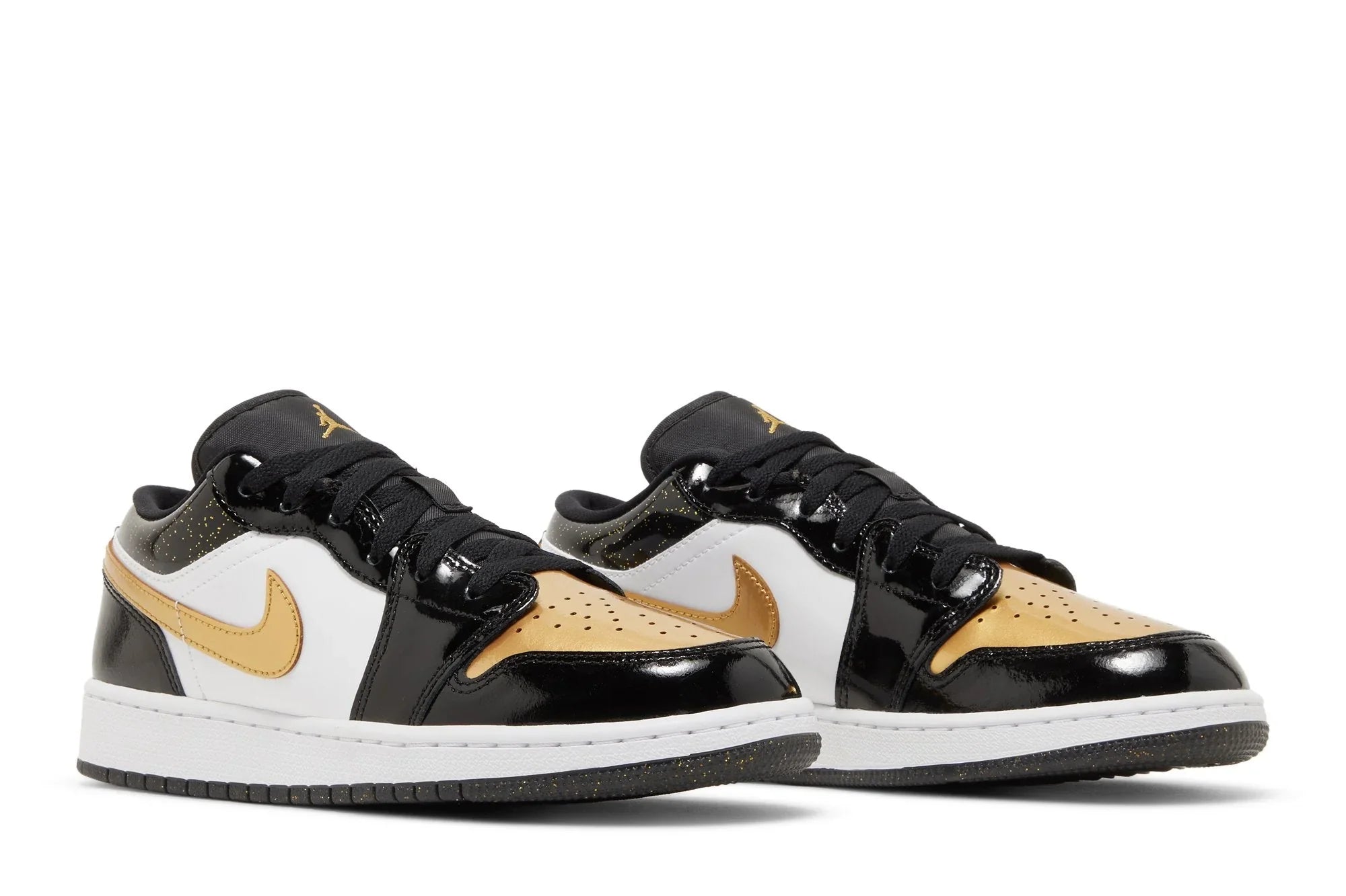 Air Jordan 1 Low SE GS « Gold Toe » Noir