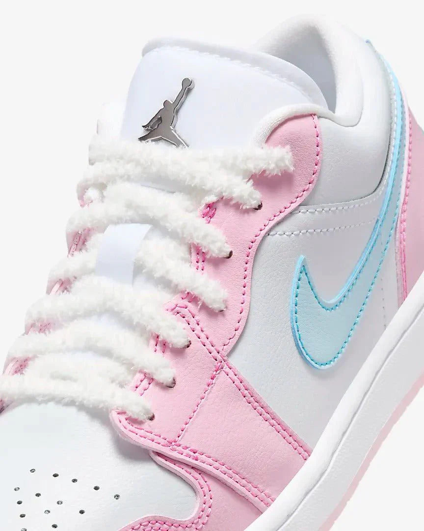 Air Jordan 1 Low SE Paw Print Rose Mousse Rose