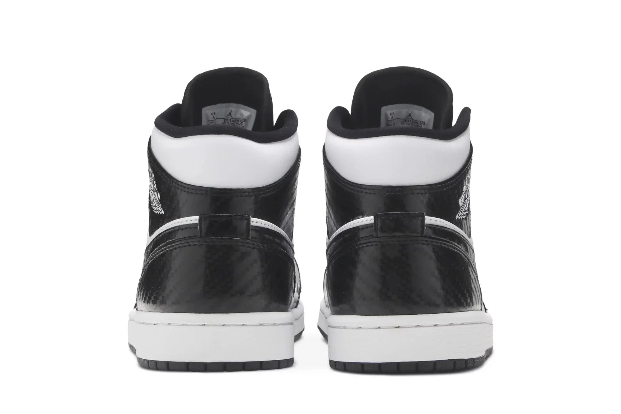 Air Jordan 1 Mid Carbon Fiber Noir