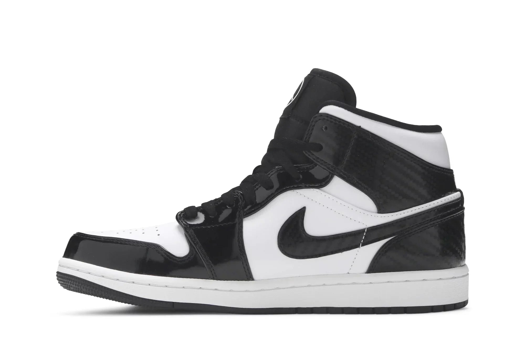 Air Jordan 1 Mid Carbon Fiber Noir