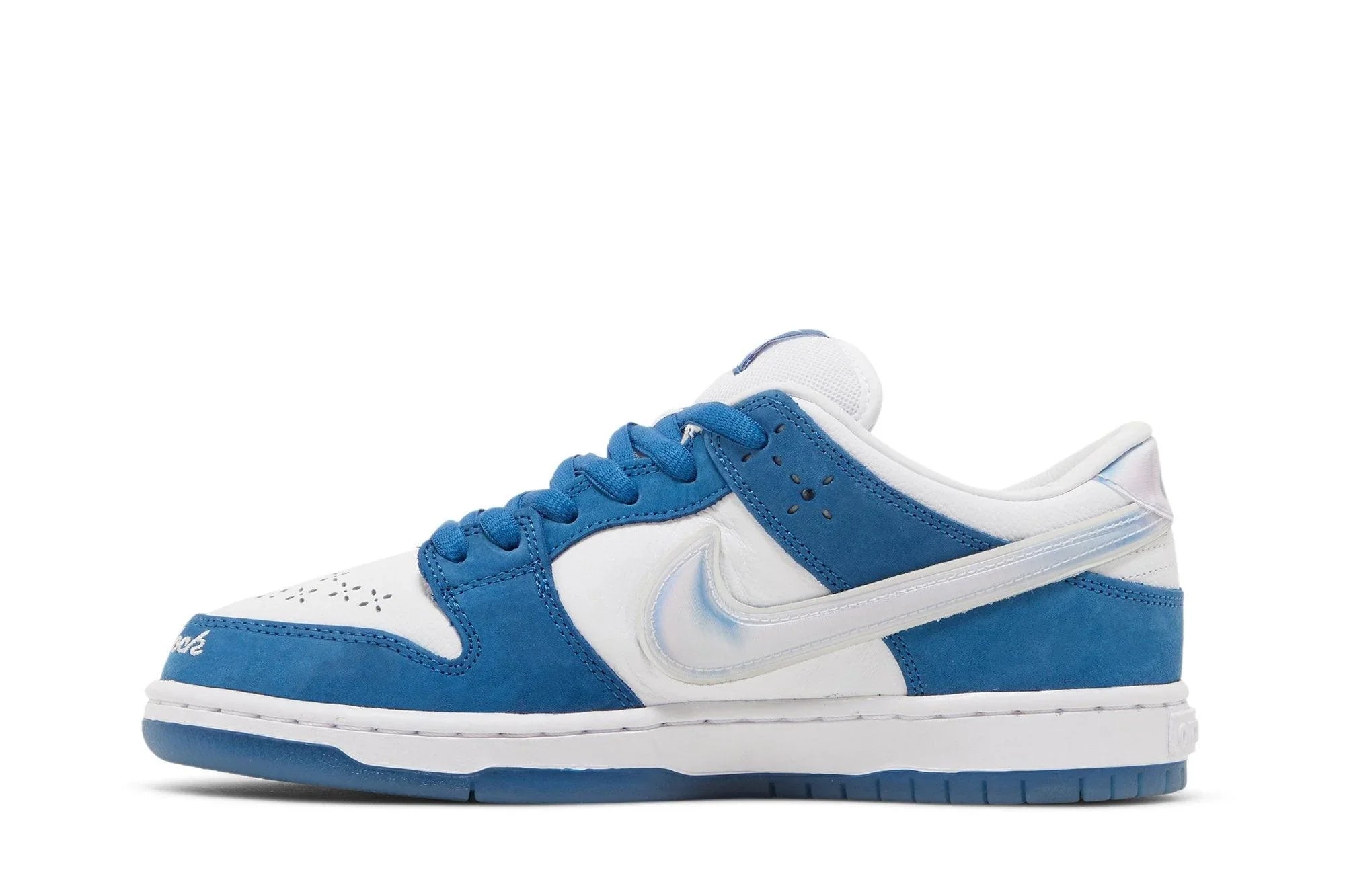 Born Raised x Nike SB Dunk Low One Block At A Time Bleu