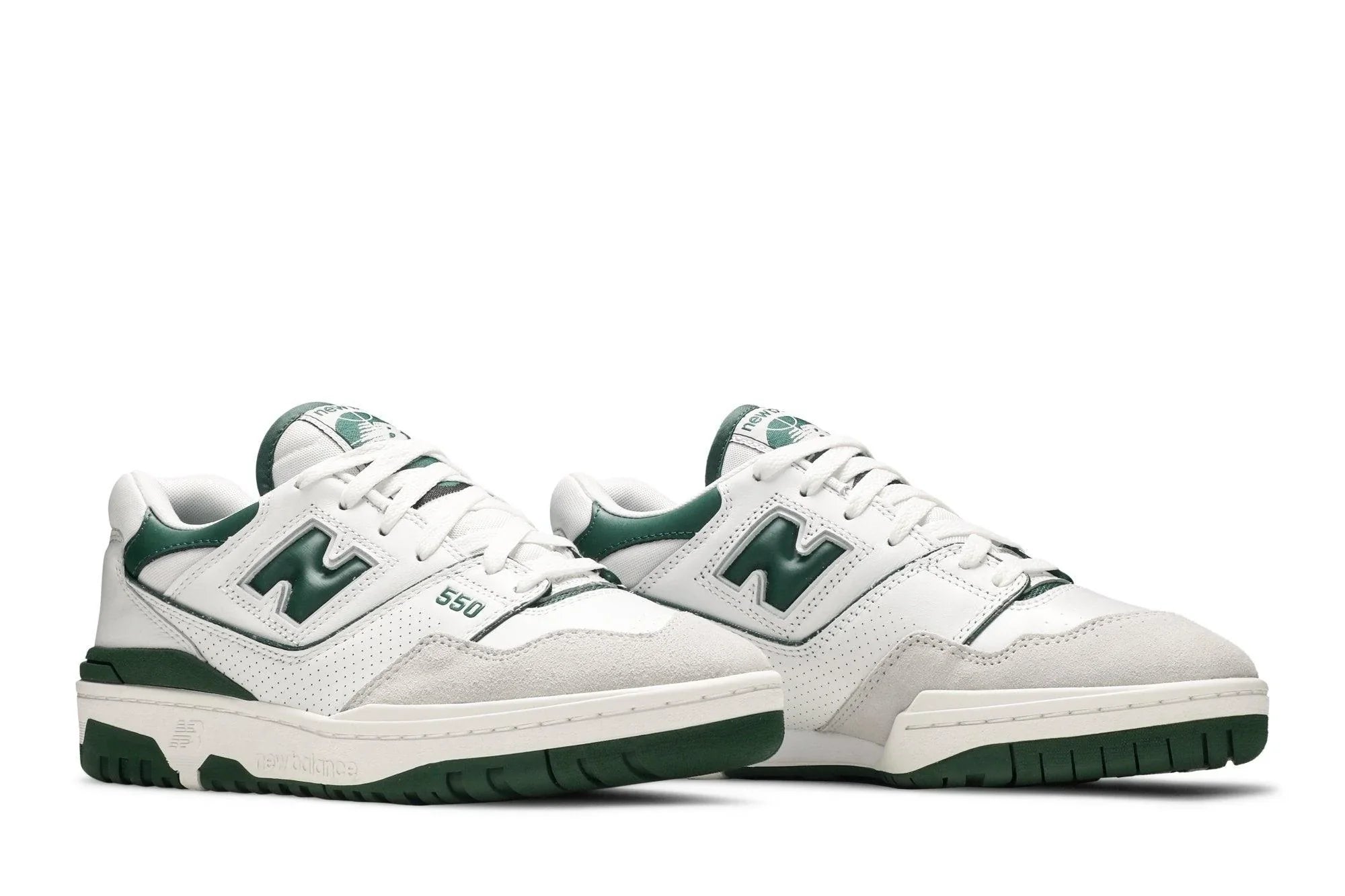 New Balance 550 Blanc Pin Vert Blanc/Vert