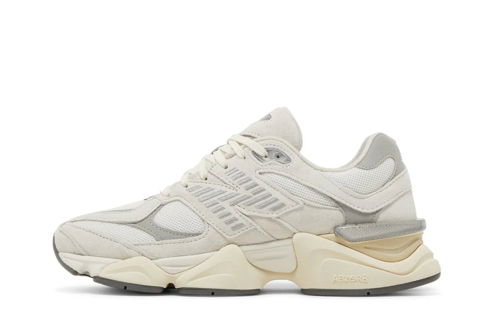 New Balance 9060 Sea Salt Concrete Blanc