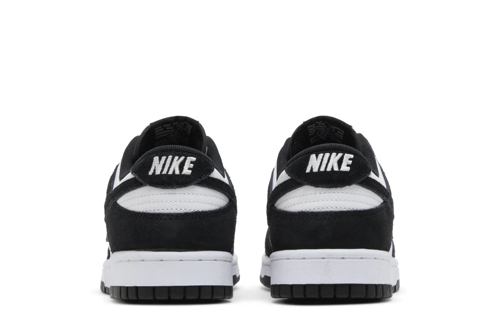 Nike Dunk Low Suede Panda Noir
