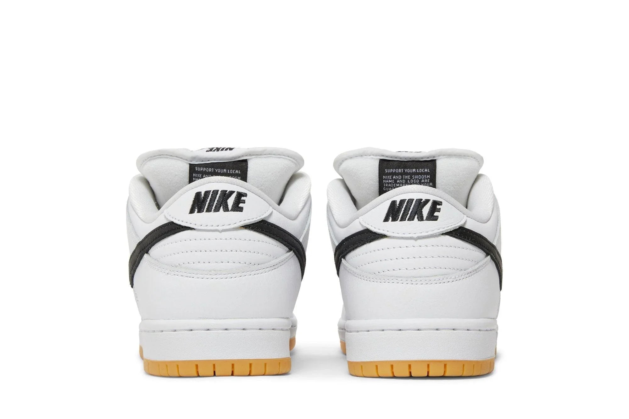 Nike SB Dunk Low Pro ISO Blanc Gomme