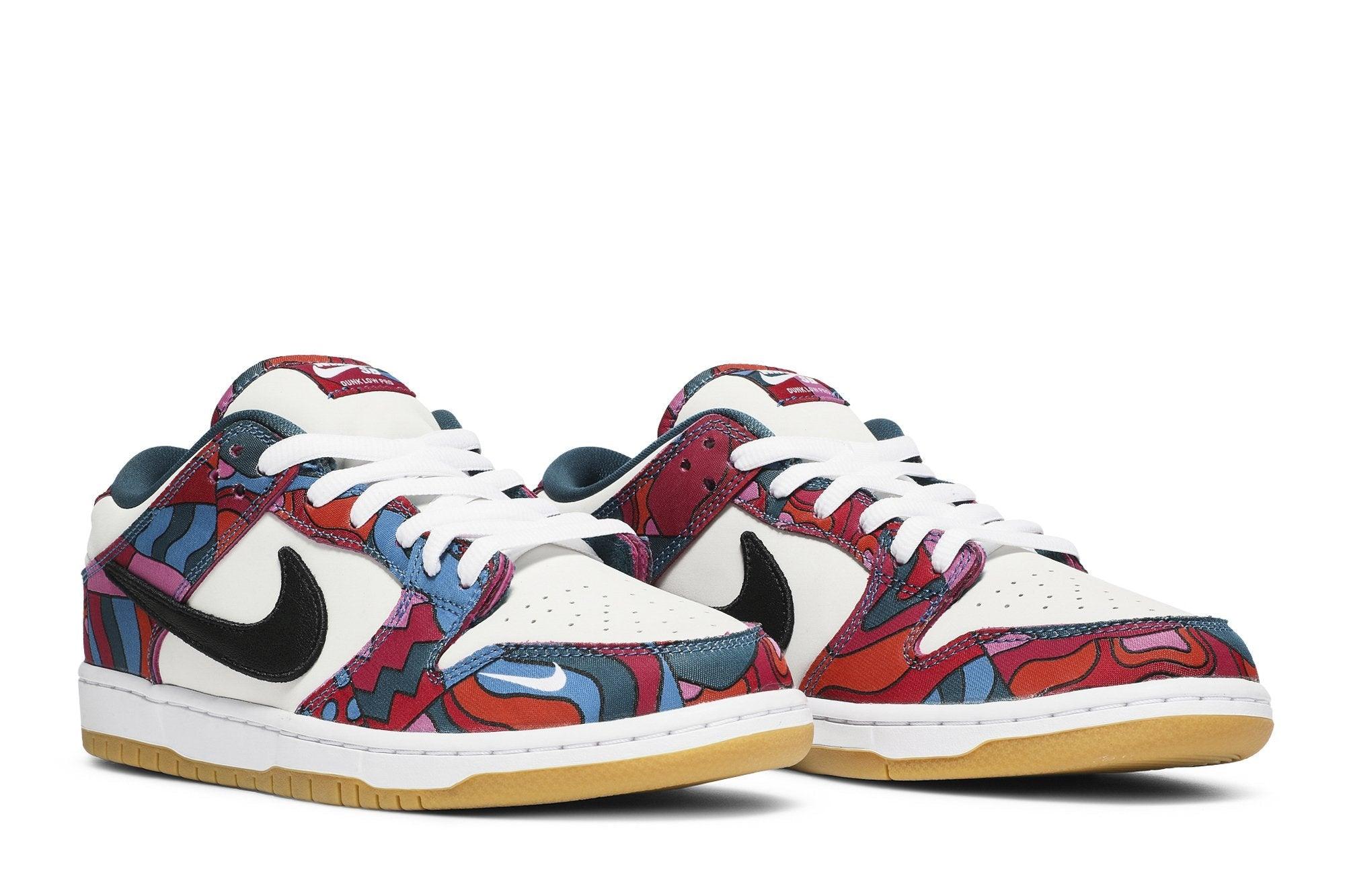 Parra x Nike SB Dunk Low Pro Art abstrait coloré