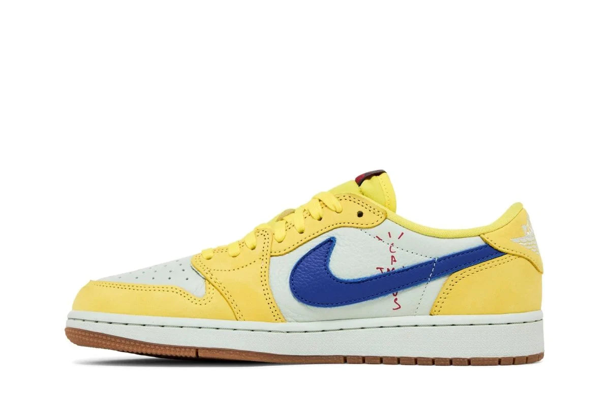 Travis Scott x Air Jordan 1 Low Og Jaune Canari