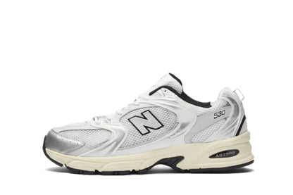 New Balance 530 Argent Crème Argent