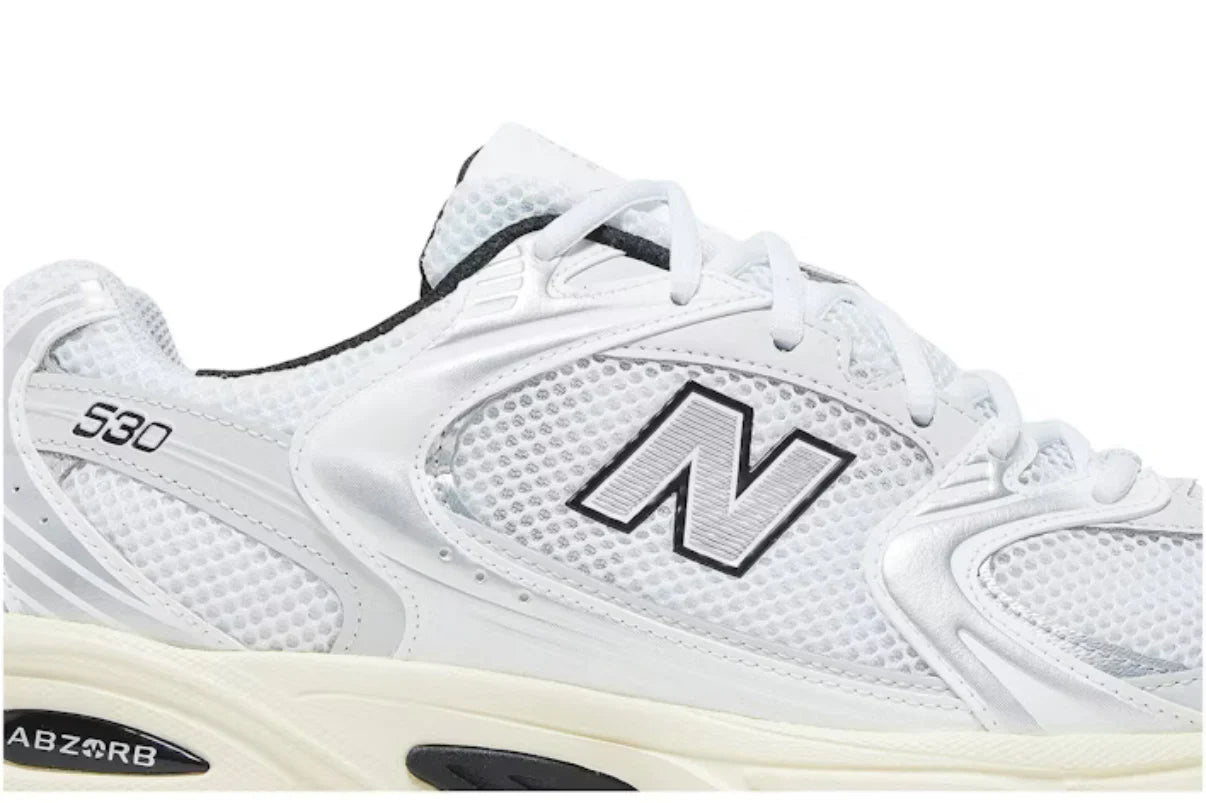 New Balance 530 Argent Crème Argent