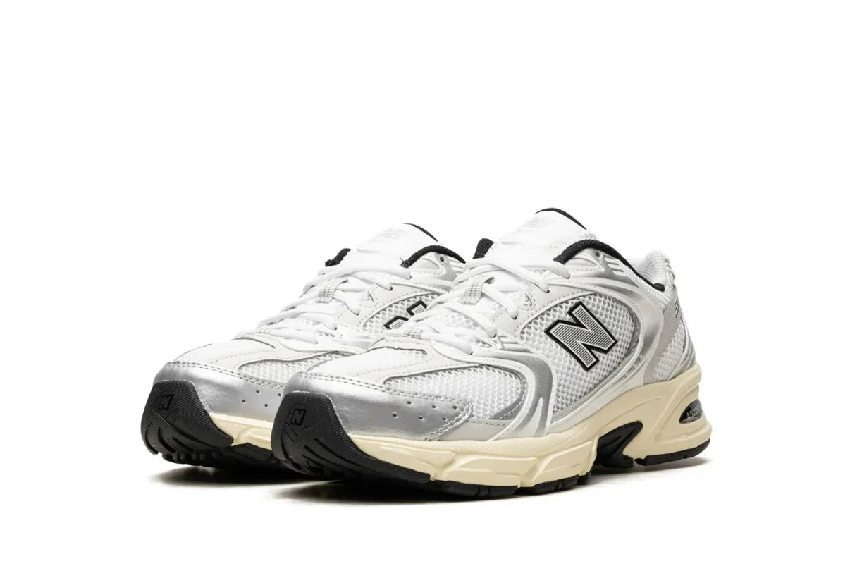 New Balance 530 Argent Crème Argent