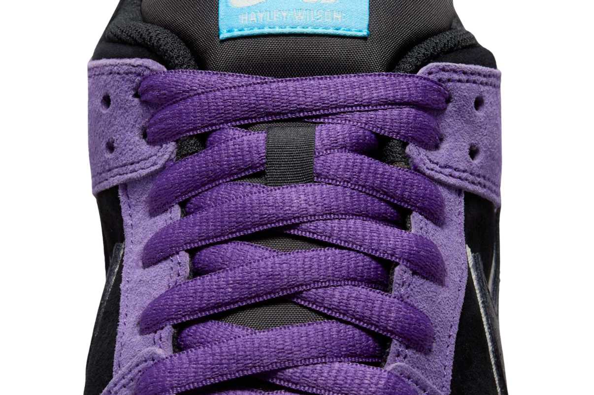 Nike SB Dunk Low Pro x Hayley Wilson Noir et Violet Court