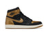 Air Jordan 1 High OG Noir Métallique Or