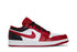 Air Jordan 1 Low Gym Rouge Noir Rouge