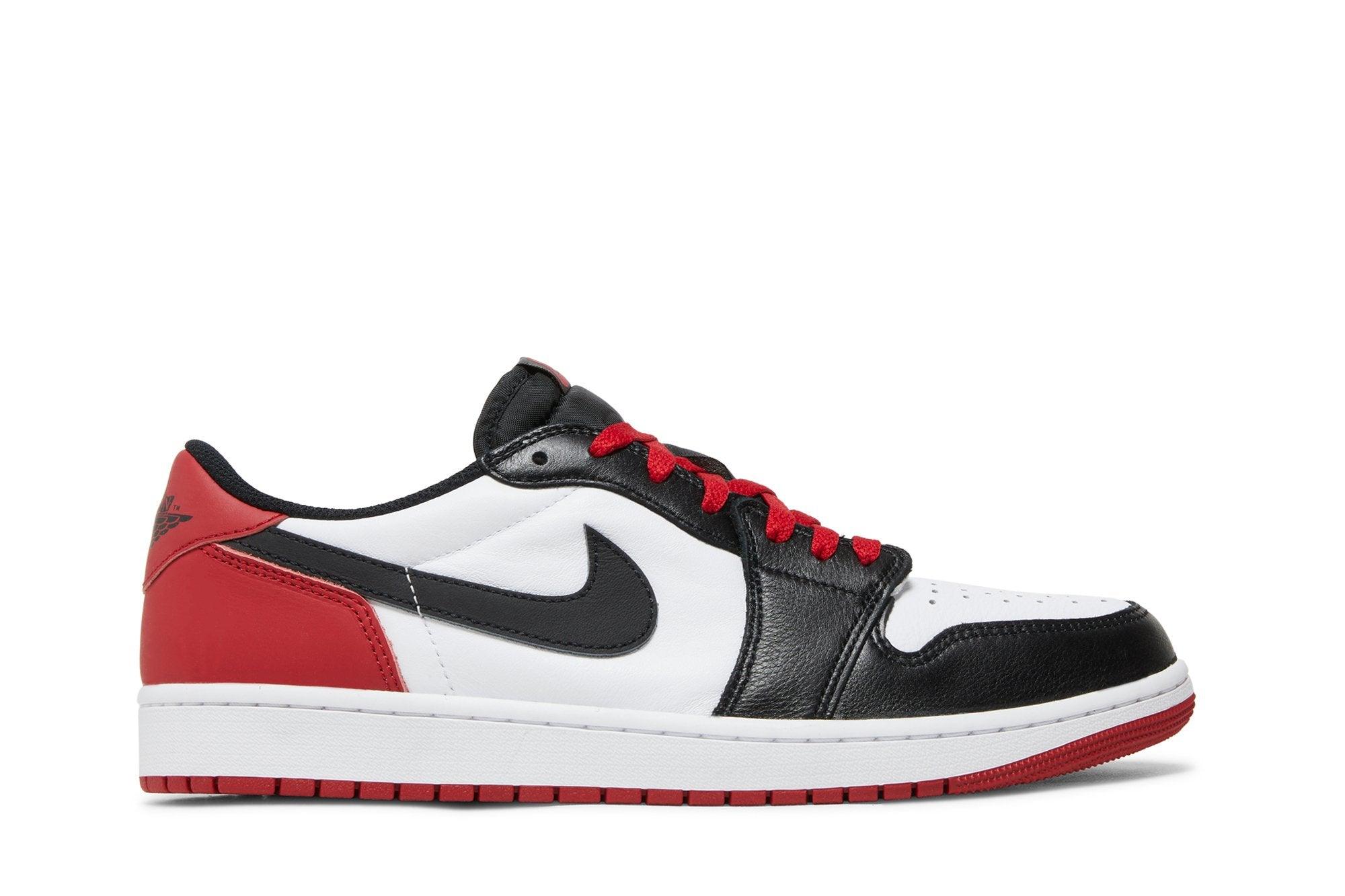 Air Jordan 1 Low OG Black Toe (2023) Rouge