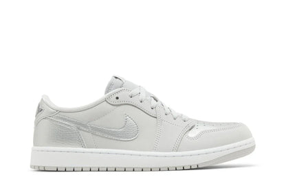 Air Jordan 1 Low OG Gris Argent Métallique