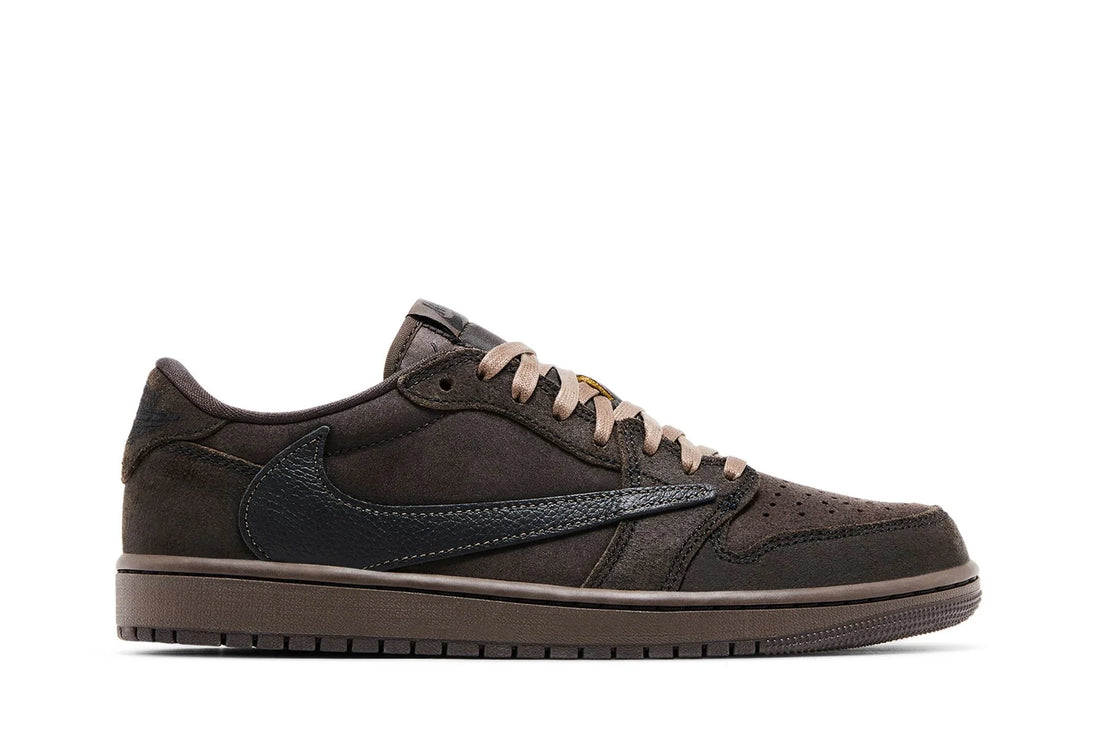 Air Jordan 1 Low Og Sp x Travis Scott Velours Marron