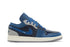 Air Jordan 1 Low SE Craft Inside Out Bleu Obsidienne