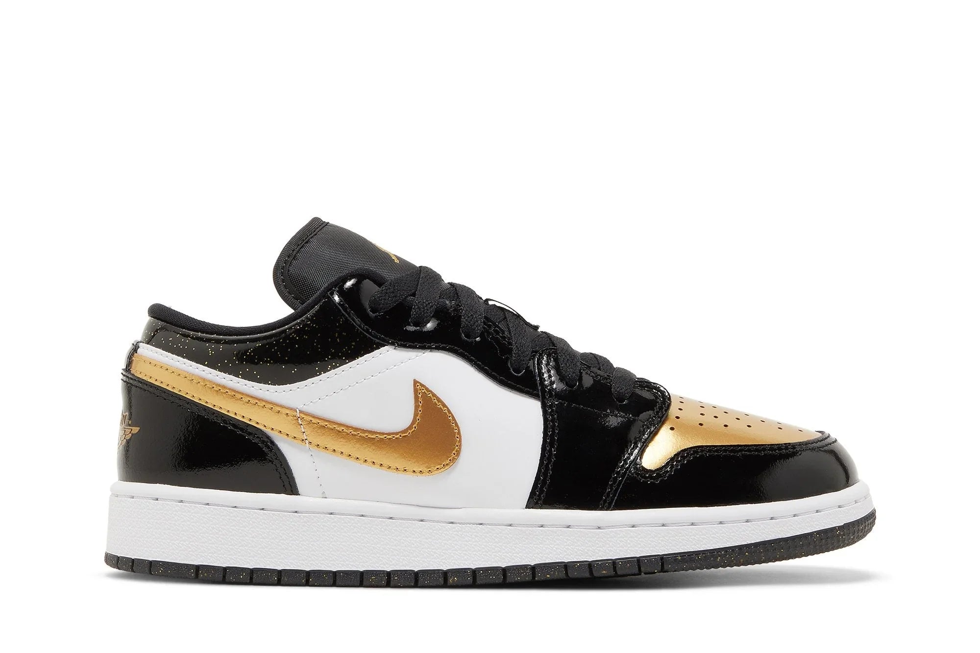Air Jordan 1 Low SE GS « Gold Toe » Noir