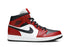 Air Jordan 1 Mid Chicago Black Toe Rouge/Noir