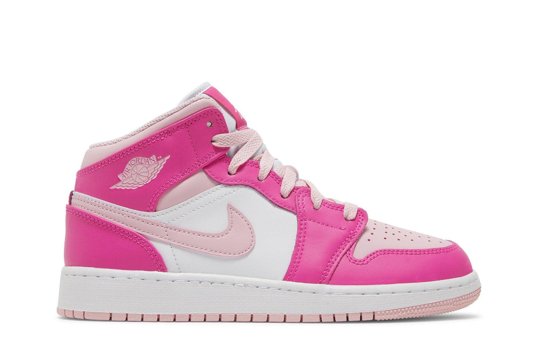 Air Jordan 1 Mid GS Rose Féroce