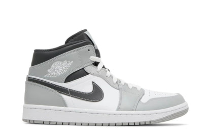 Air Jordan 1 Mid Gris Fumé Clair