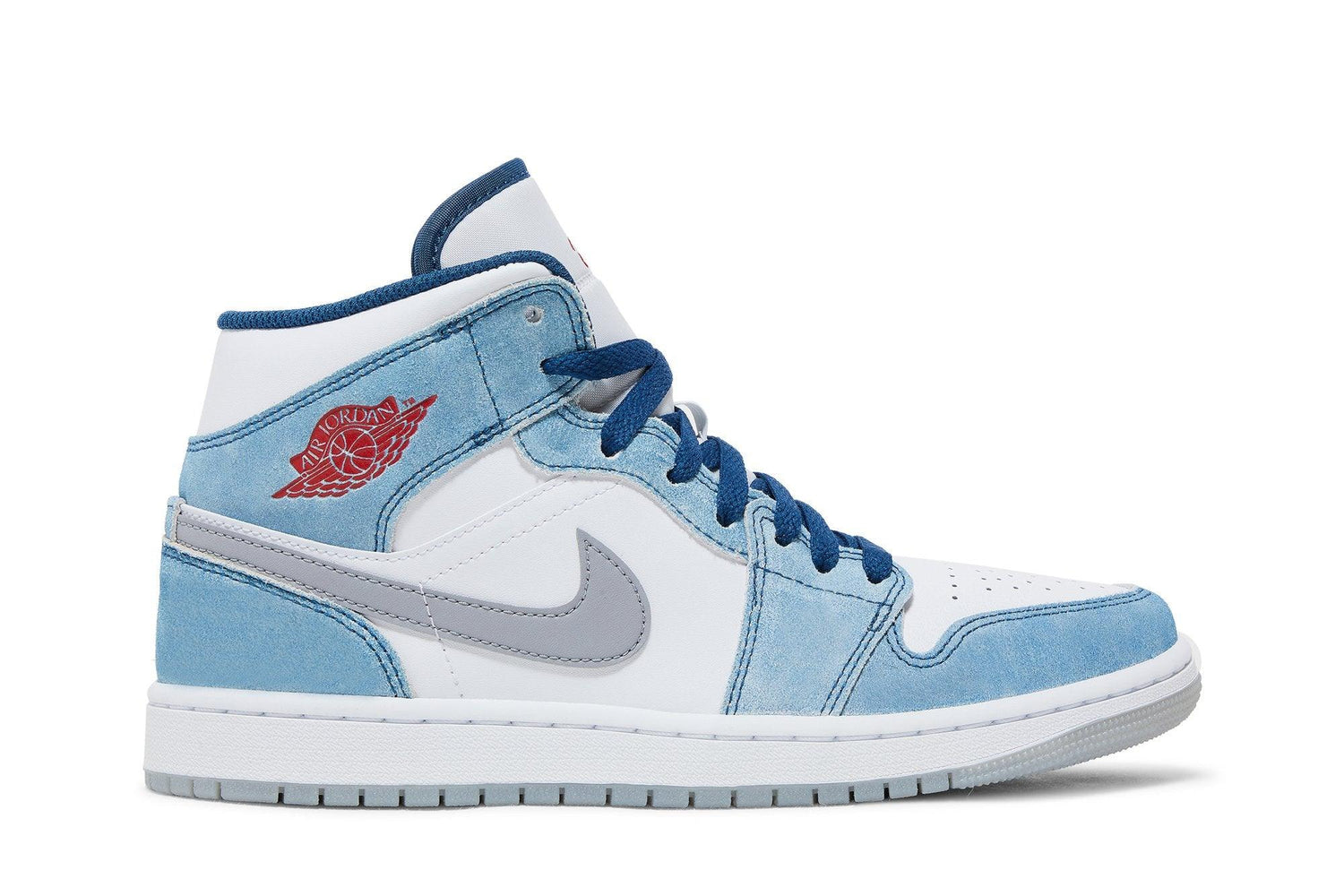 Air Jordan 1 Mid SE Bleu Français Bleu