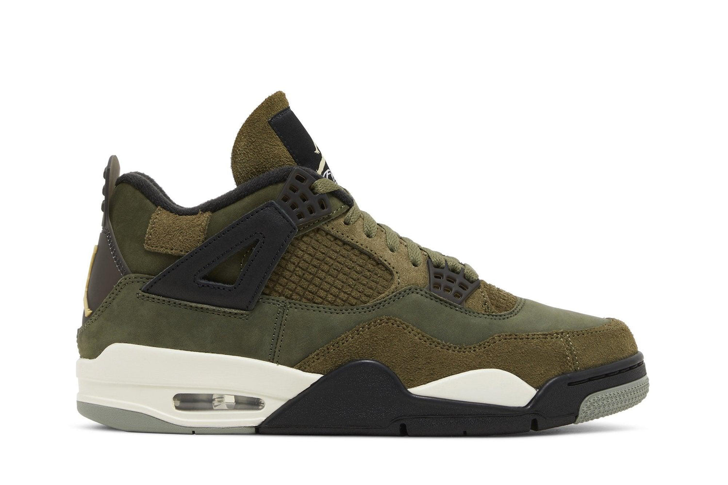 Air Jordan 4 Craft Medium Olive Vert
