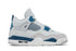 Air Jordan 4 Retro Bleu Militaire Blanc