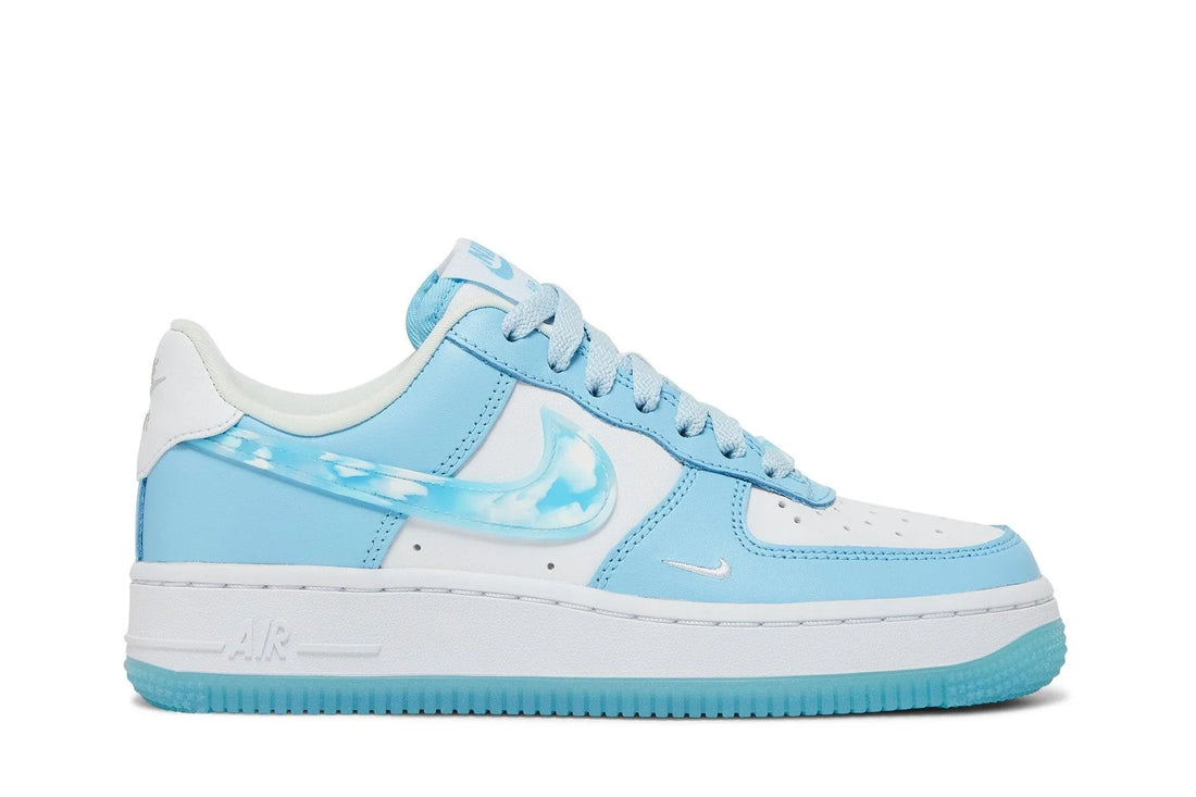Nike Air Force 1 Low Nail Art Bleu
