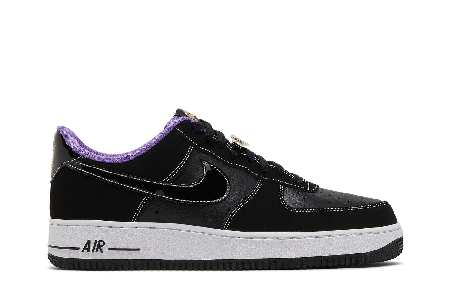 Nike Air Force 1 Low World Champ Lakers Noir