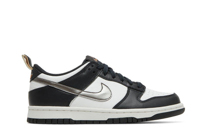 Nike Dunk Low GS Noir/Blanc Métallisé