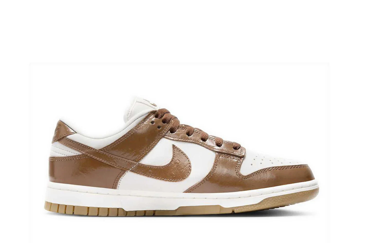 Nike Dunk Low LX Marron Autruche
