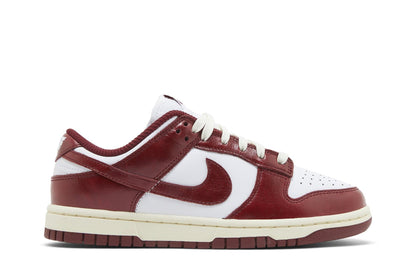 Nike Dunk Low PRM Vintage Team Rouge