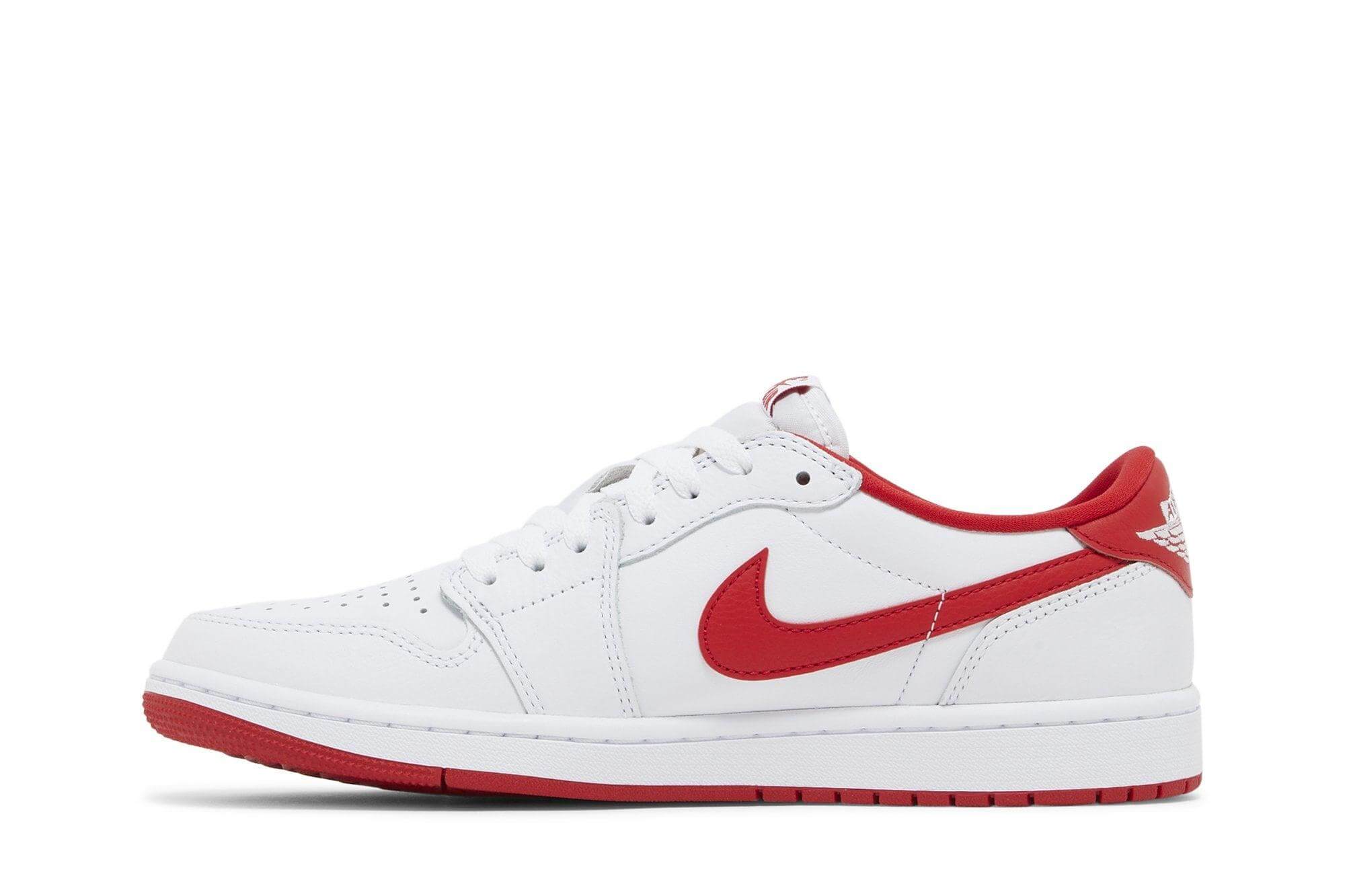Jordan 1 Retro Low OG University Rouge Blanc