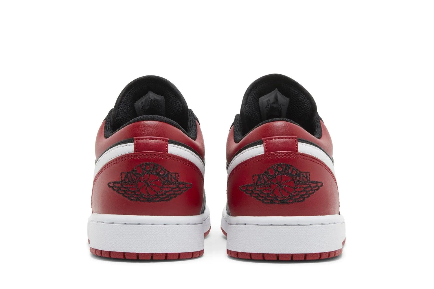 Air Jordan 1 Low Alternate Bred Toe Rouge