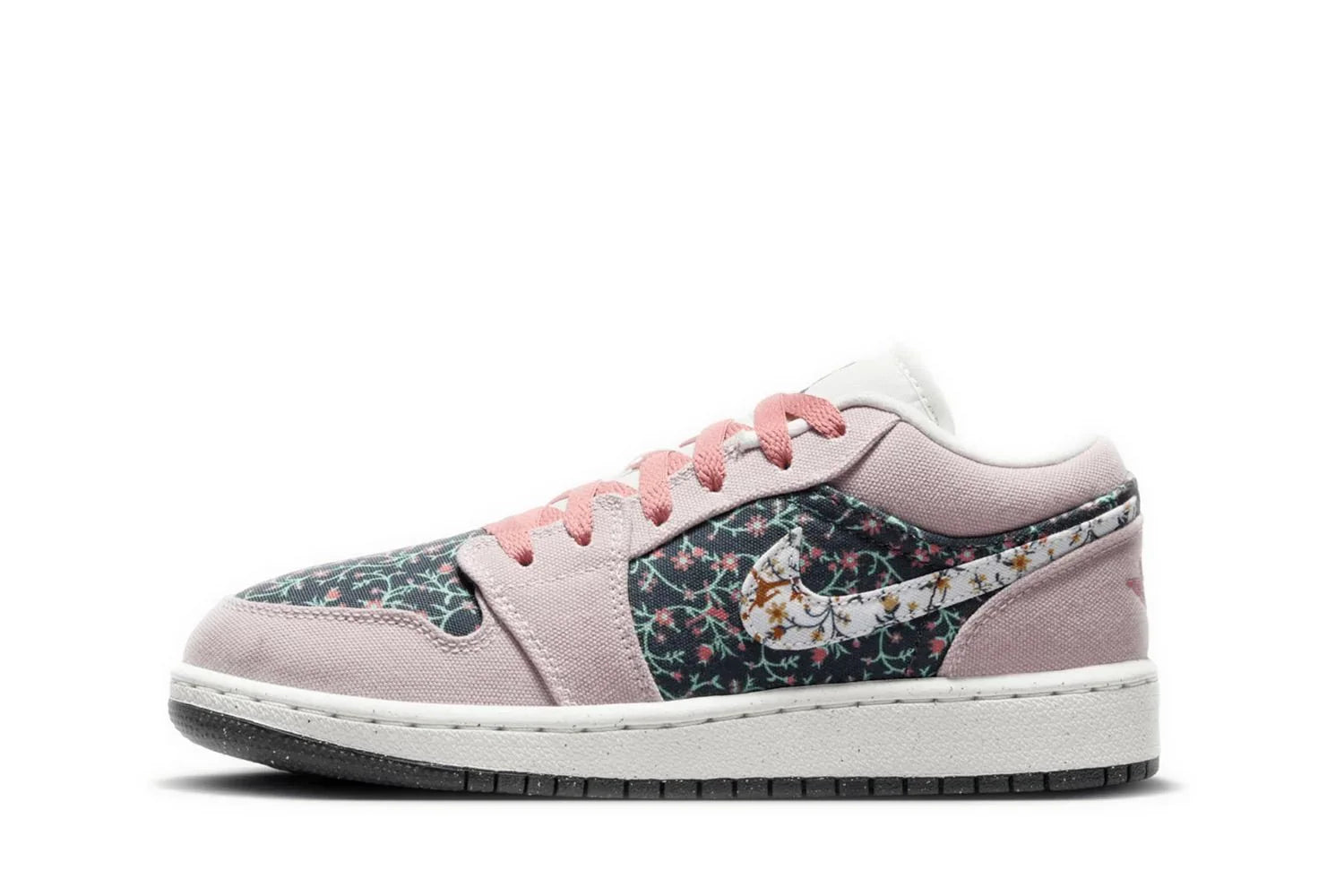 Air Jordan 1 Low « Floral Canvas » Rose