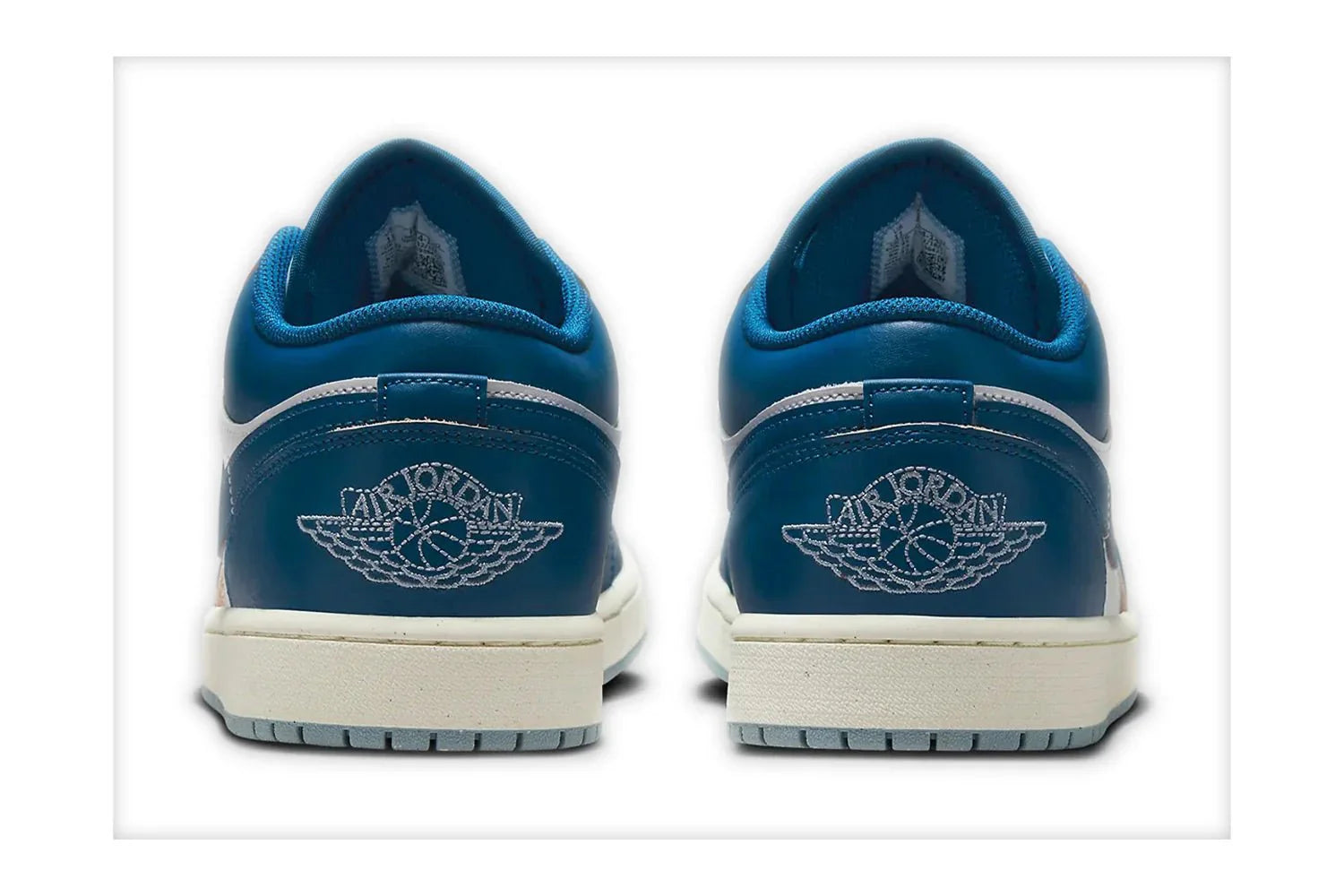 Air Jordan 1 Low Bleu Industriel Bleu