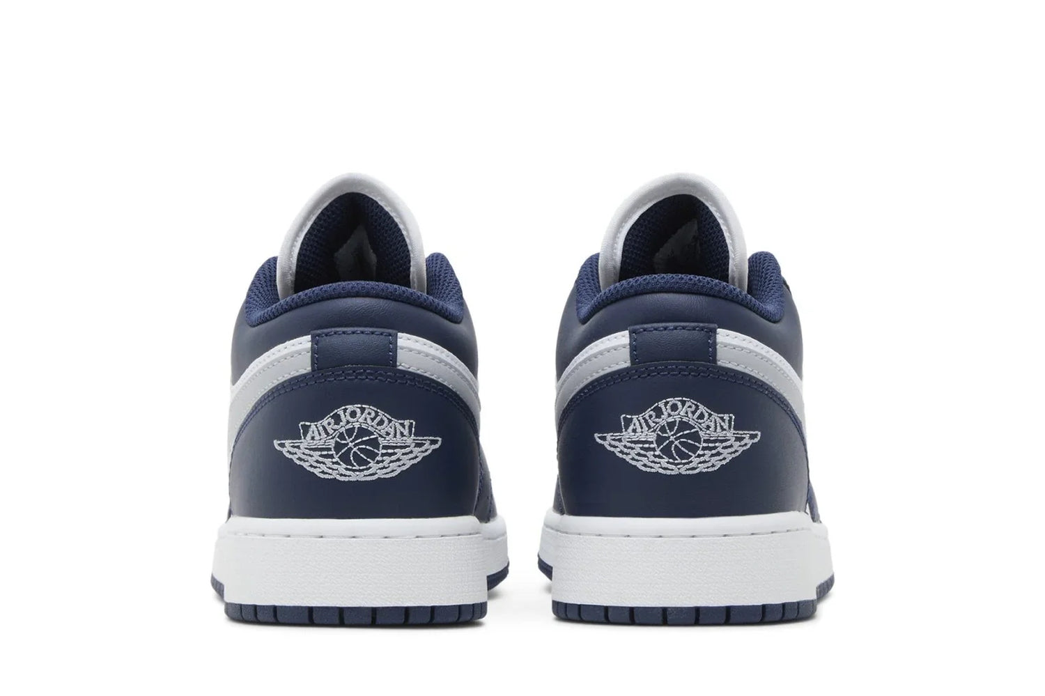 Air Jordan 1 Low Midnight Navy Gris Loup Bleu Marine