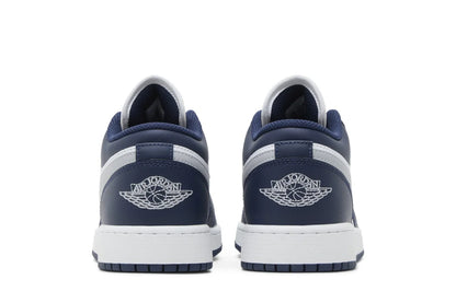 Air Jordan 1 Low Midnight Navy Gris Loup Bleu Marine