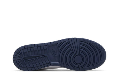 Air Jordan 1 Low Midnight Navy Gris Loup Bleu Marine
