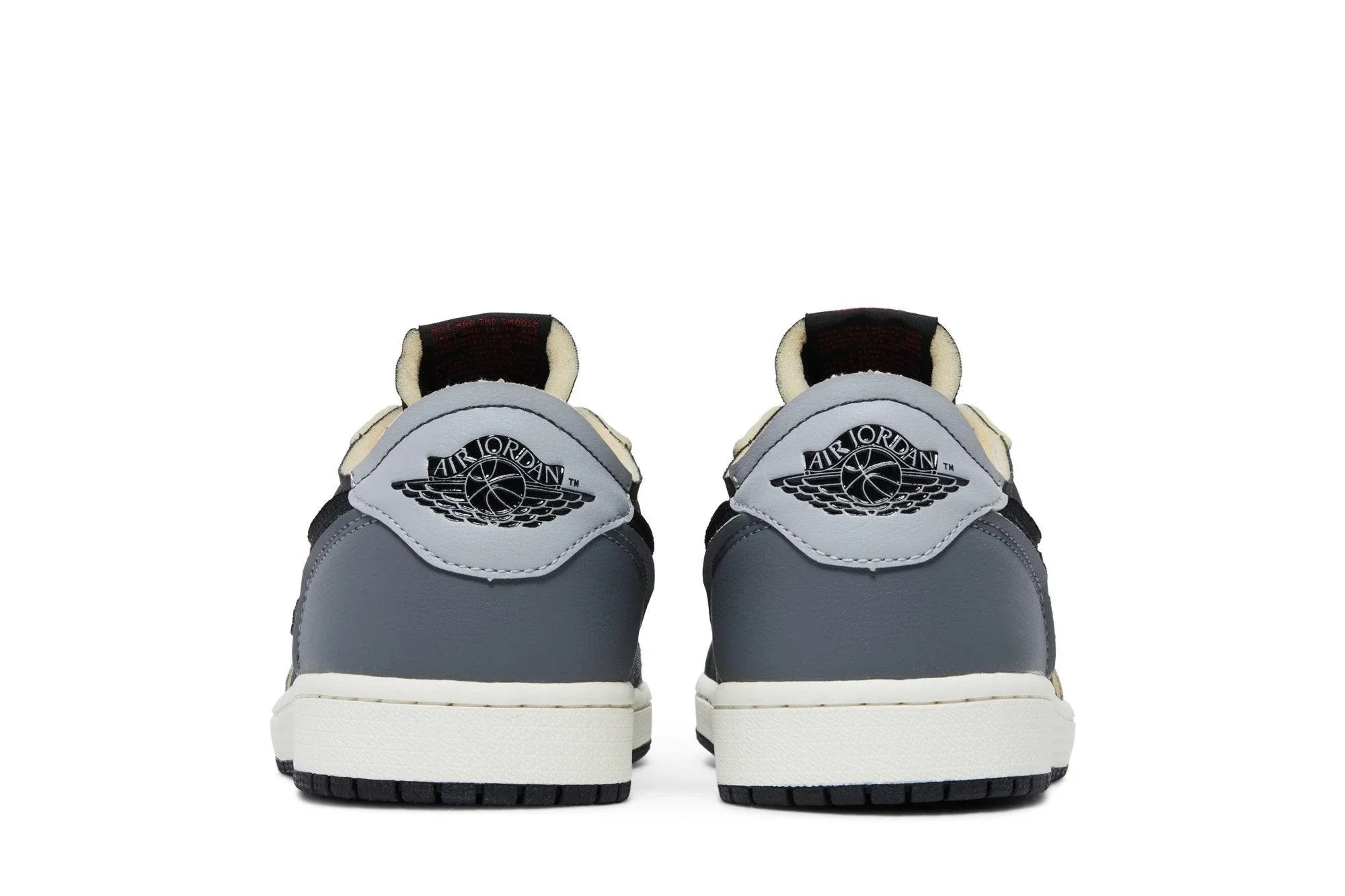 Air Jordan 1 Low OG EX Noir et Gris Fumé