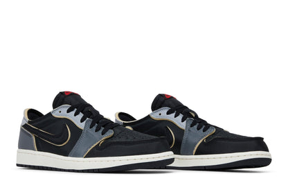 Air Jordan 1 Low OG EX Noir et Gris Fumé